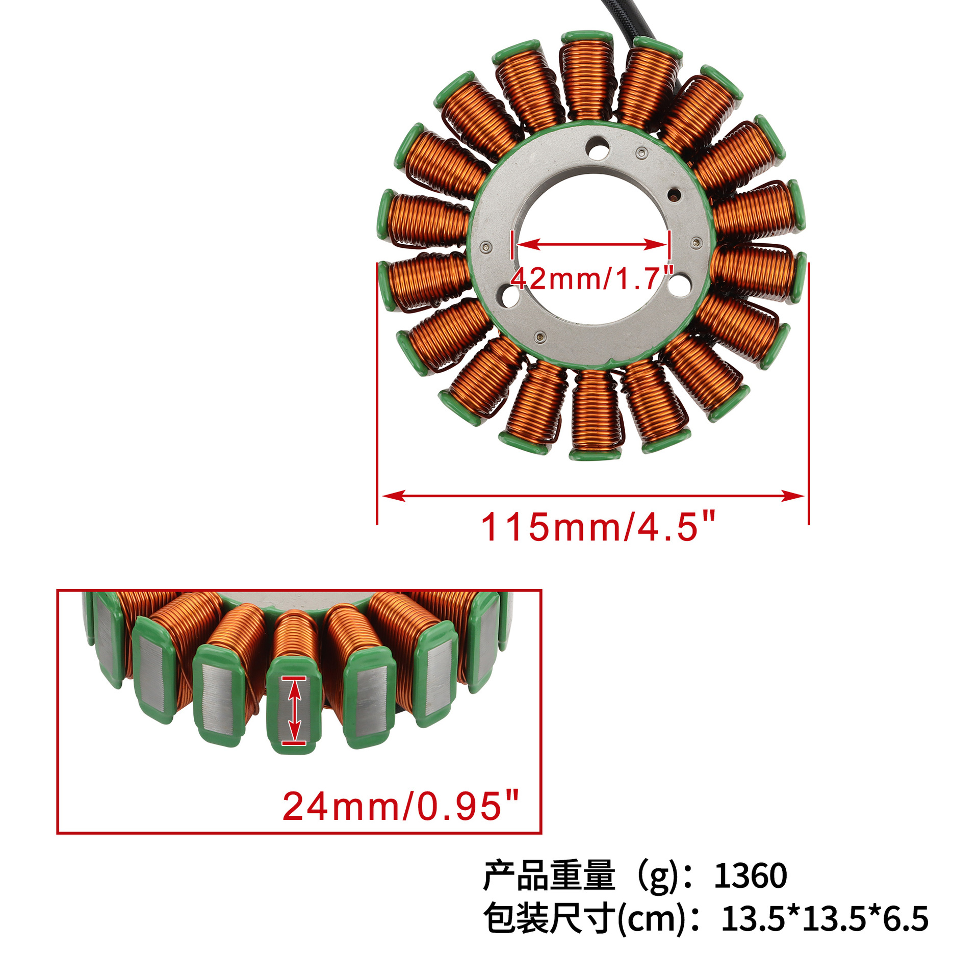 Stator Coil Fits Lynx Yeti V-800 06-09 Pro V 800 07-12 420684853