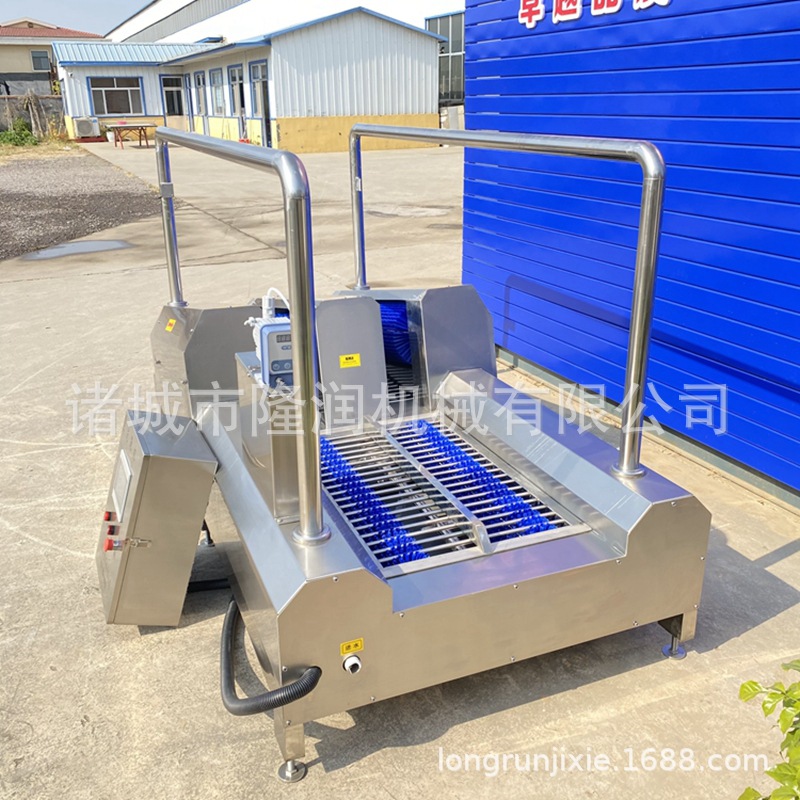 隆润机械 红外线智能感应洗靴机 食品厂无尘车间用新款洗靴子设备