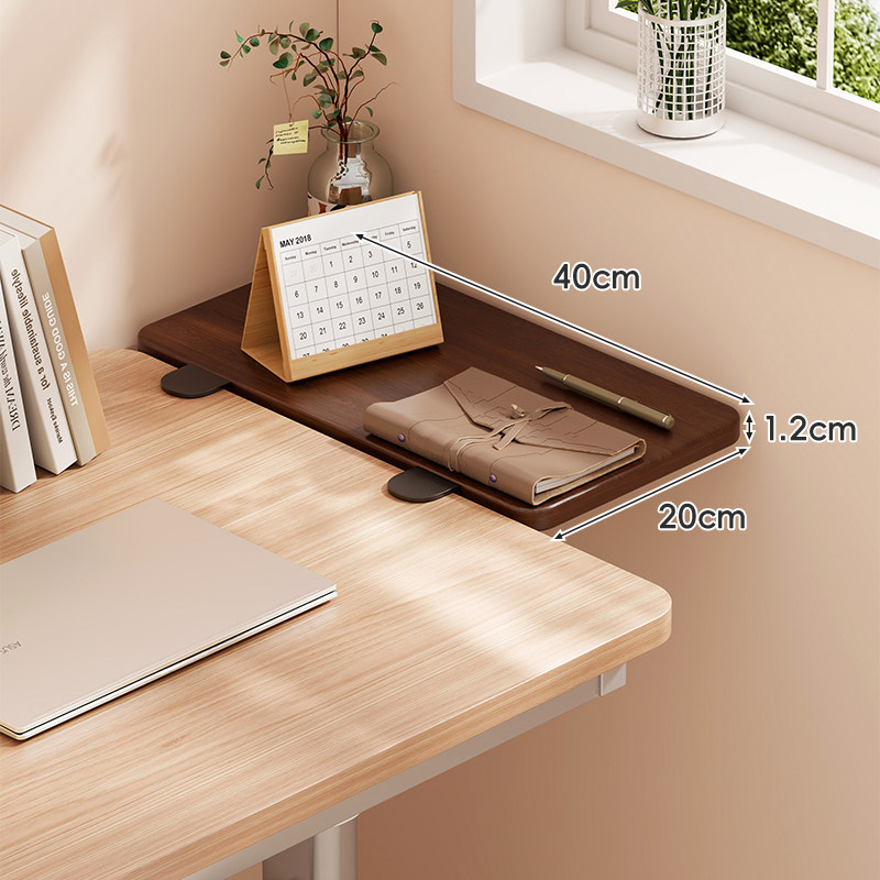 Extensión de Escritorio Plegable de Madera para Oficina