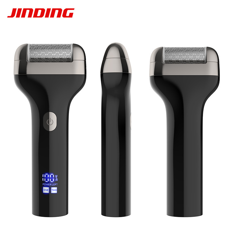 New Cross-border Electric Foot File with Metal Emery Head for Removing Calluses and Dead Skin, Stainless Steel Sandpaper Foot Shaver