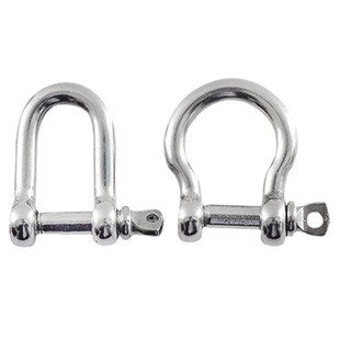 304/316 Stainless Steel Shackle D-shaped Shackle Bow Shackle M4m5m6m8m10m12m14m16m20m25