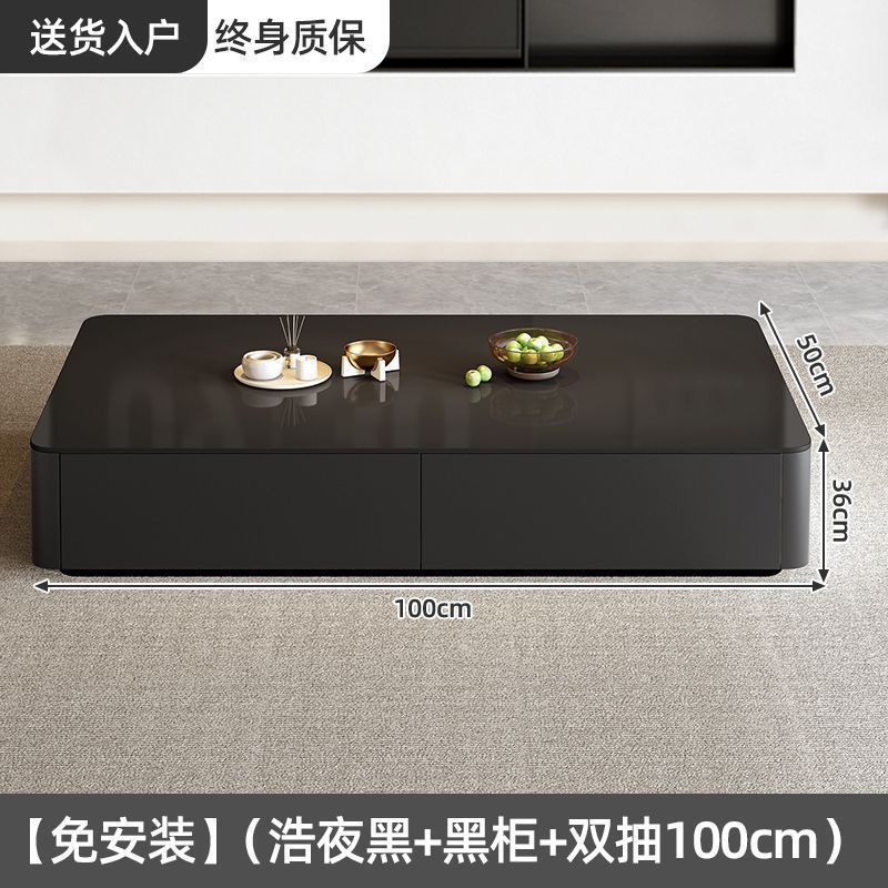 フロアテレビキャビネットリビングルームホーム2024新しい小さなアパートライト高級ハイエンドコーヒーテーブルテレビキャビネットの組み合わせ|undefined
