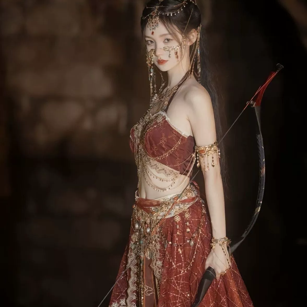 Новый оригинальный женский летний экзотический танцевальный костюм Dunhuang Feitian Dai в западном стиле, костюм с элементами Хань