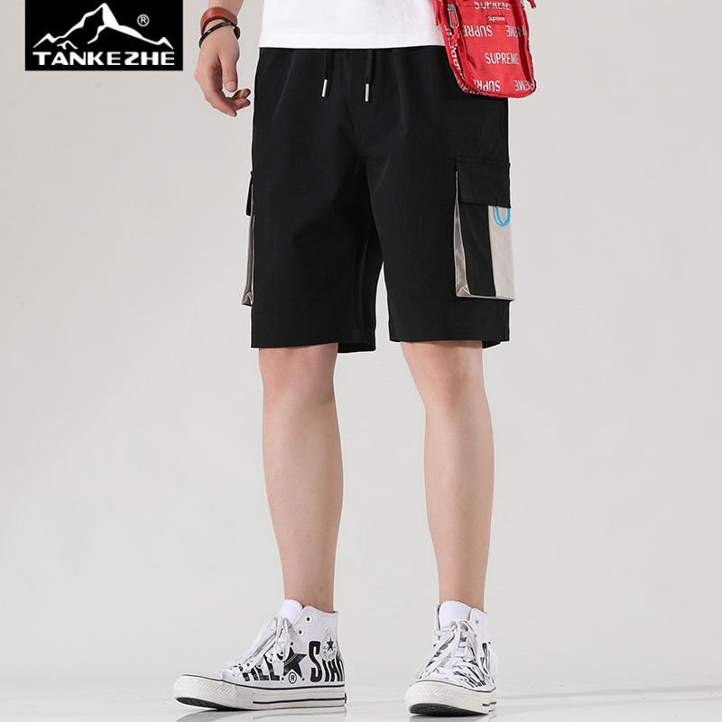 Explorer's New Summer Men's Fashion Korean-Style Trendy Workwear Casual Sports Shorts, Influencer Picks Versatile Pants Explorer's New Summer Men's Fashion Korean-Style Trendy Workwear Casual Sports Shorts, Influencer Picks Versatile Pants