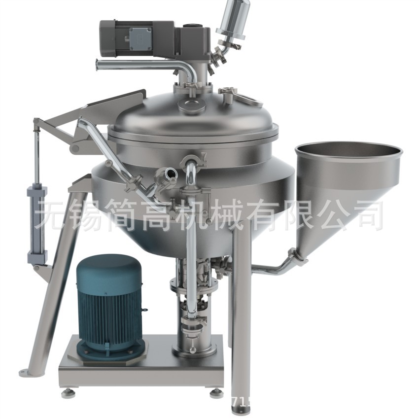 供应 100L SPP下均质外循环 食品酱料实验室乳化机 沙拉酱 蛋黄酱