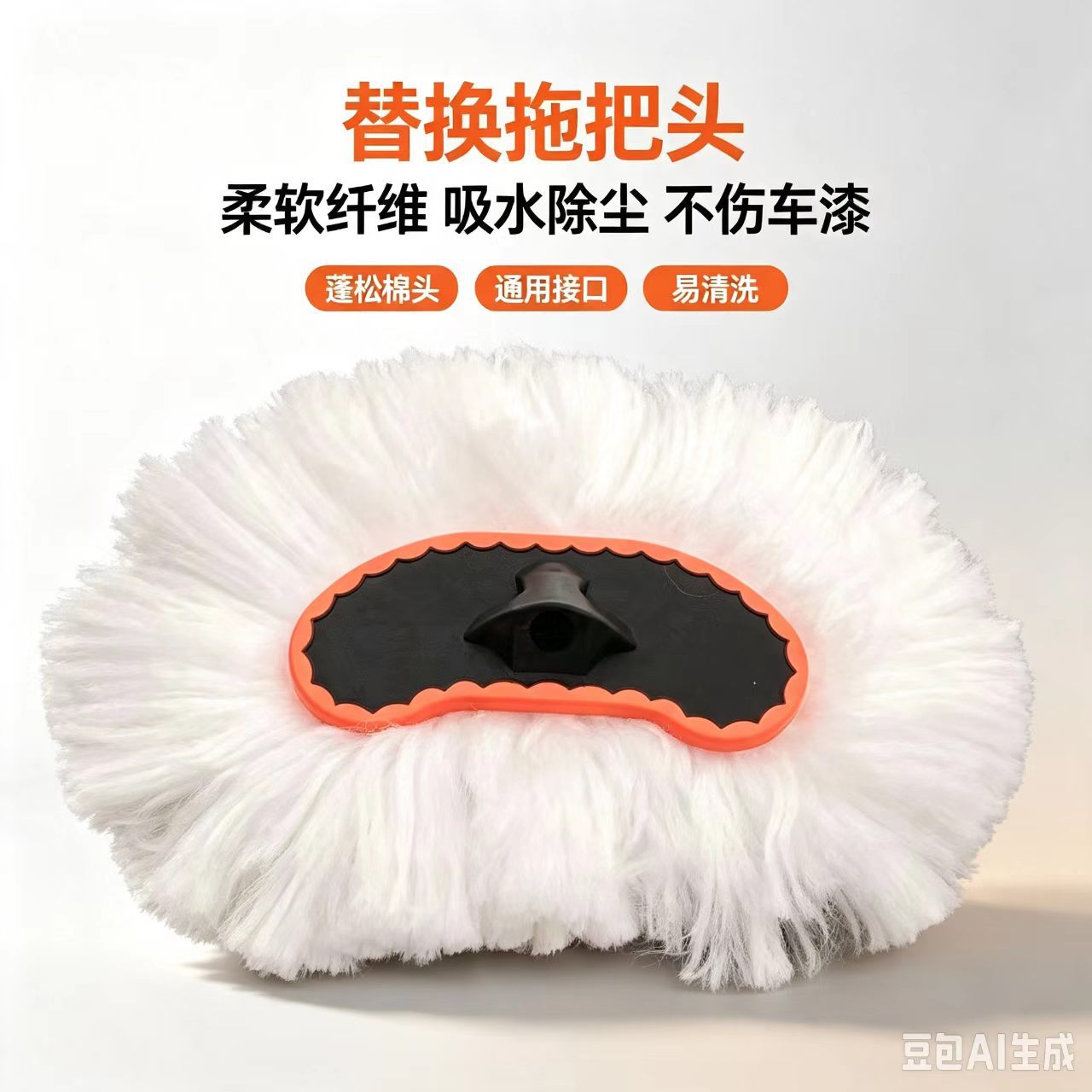 초승달 우유 실크 브러시 헤드