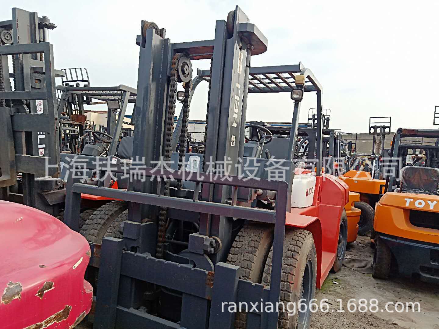 合力10吨叉车合力K100柴油叉车