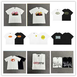 恶魔岛短袖街头高街欧美风休闲嘻哈潮流男女同款潮牌情侣半袖T恤