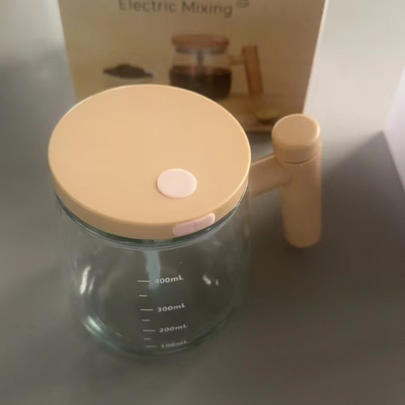 Multifuncional automático de acero inoxidable recargable taza de café perezosa de oficina de fabricación de taza rotatoria magnética