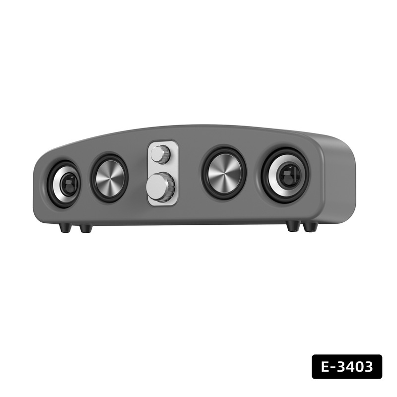 新型レトロ無線ブルートゥーススピーカー大ラッパ木製長条カードデスクトップ音響ラジオダブル低音|undefined