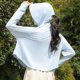 UPF50 Sun Protection Clothing Women's Summer 2025 New Anti-ultraviolet Light Ice Silk Short Cloak Sun Protection Clothing