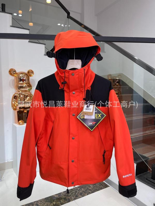 莆田1990冲锋衣全压胶三合一刺绣户外登山男女外套防雨户外潮流|undefined