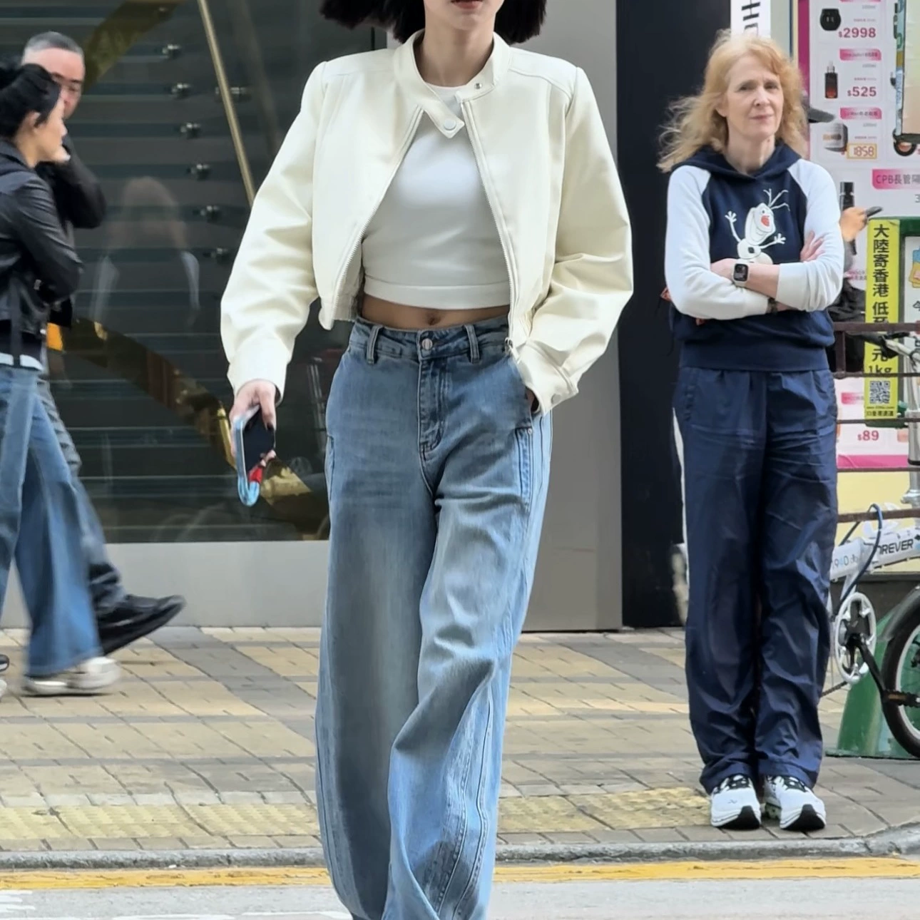 Новые весенние универсальные повседневные брюки и джинсы в корейском стиле для похудения.