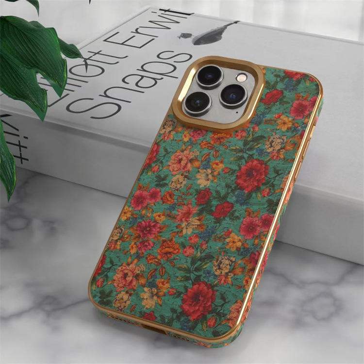 Simple Style Color Block Imitation Leather   Phone Cases display picture 3