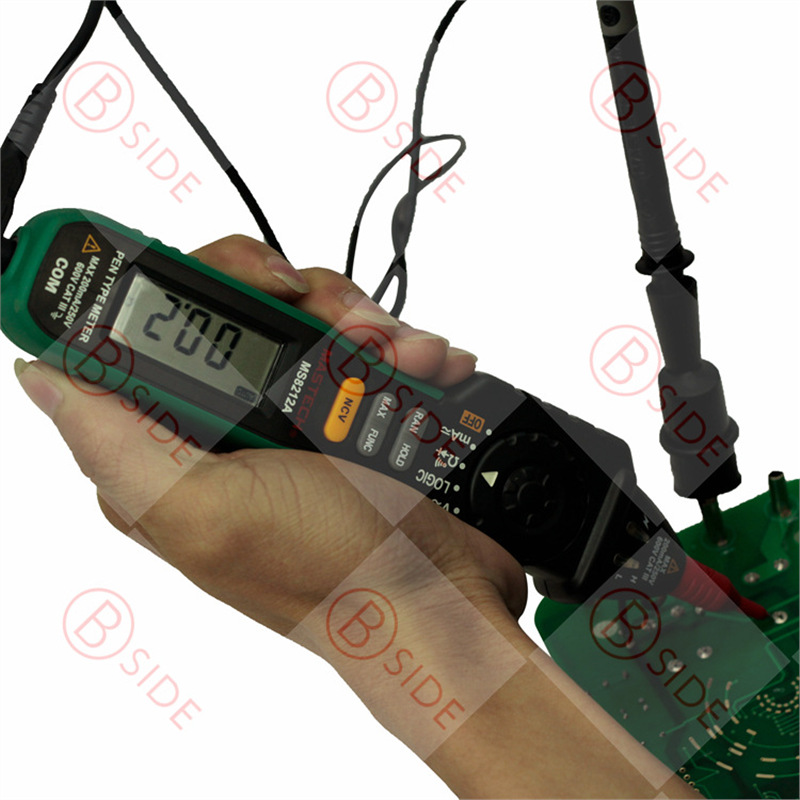 MASTECH笔式爆款笔形万用表MS8212A电流测试MS8211系列升级版