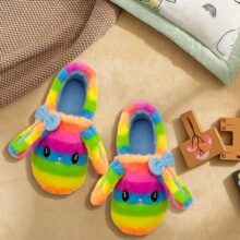 E 72159 Big Size Plush Rabbit Slippers ��a�H������ �羳��
