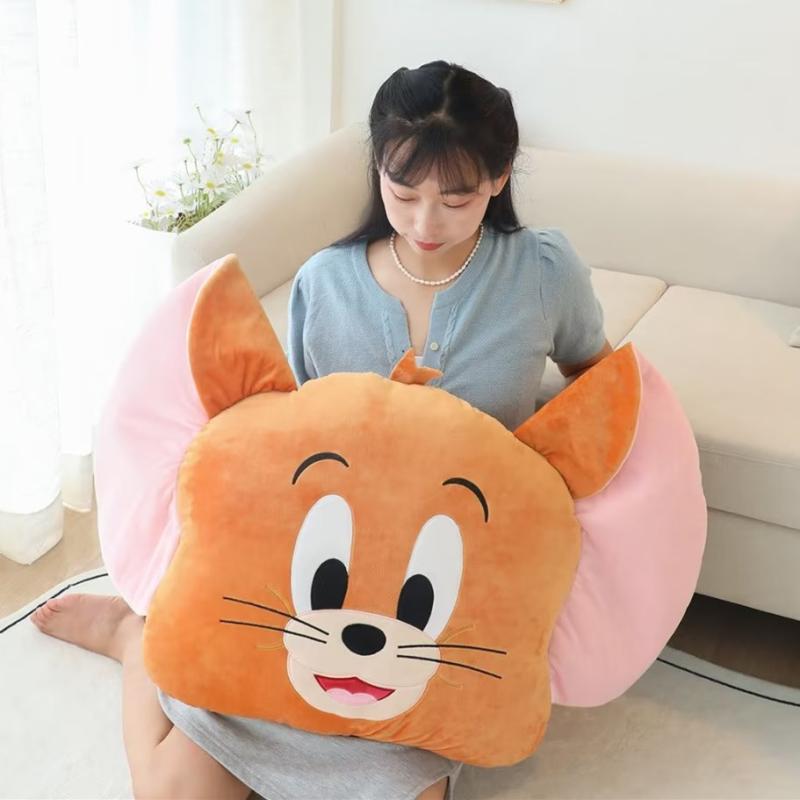 제리 쥐 대형 베개