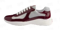Prada America's Cup Low Burgundy Silver 4E3400_ASZ_F0WQI_F_G000