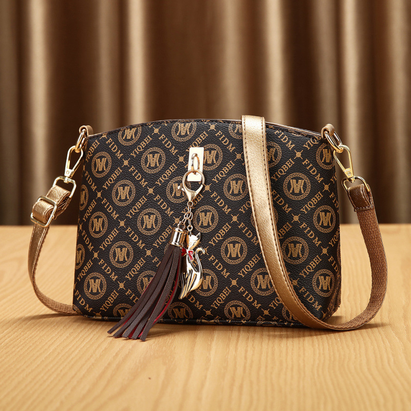 Moda versátil bolso cuadrado delicado colgante diseño de letras de cuadrícula mochila mochila casual bolsas transfronterizas