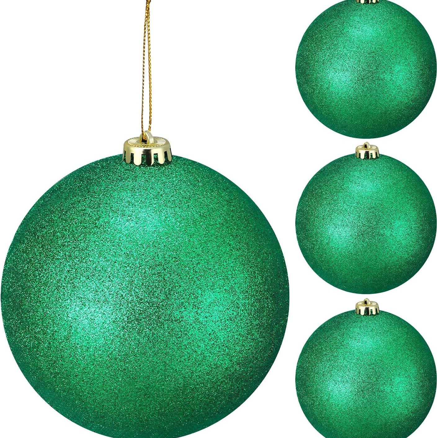 Gran bola de Navidad galvanizada polvo de pulverización de polvo de cebolla polvo brillante bola de decoración mate diámetro de bola de onda 3CM-60CM