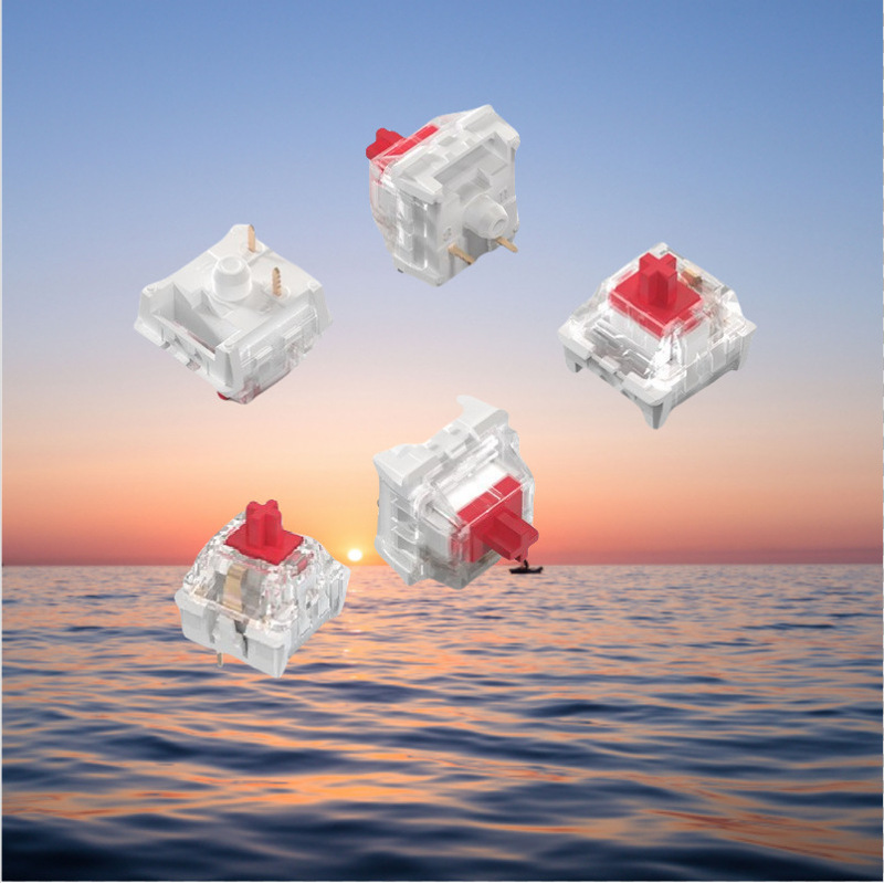 In-Stock Mechanical Keyboard Switches for Gaming, Transparent Top Cover, Mx Cross Key Switch, Custom Switches In-Stock Mechanical Keyboard Switches for Gaming, Transparent Top Cover, Mx Cross Key Switch, Custom Switches