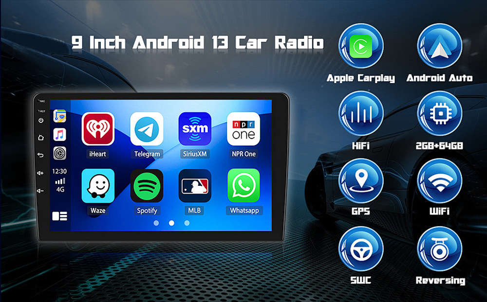 Suitable for 2005-2009 Land Rover Discovery Android car navigation system, versatile modification of the central control DVD audio panel frame