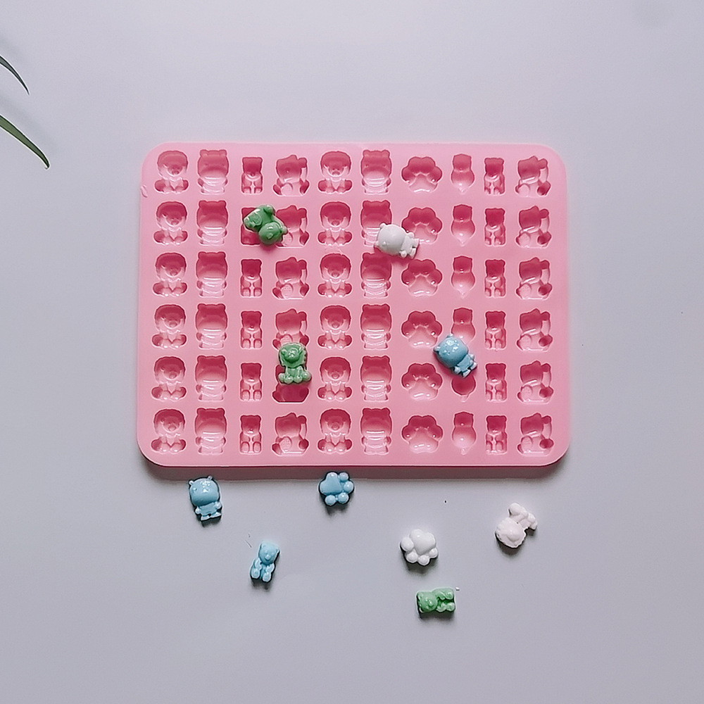 60 Lianzhao CaiGato 328 dulces pudín molde de postre pastel de decoración inserto utensilios de cocina para hornear