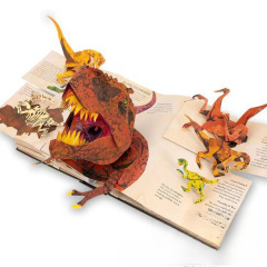 跨境新品3D Encyclopedia Prehistorica Dinosaurs 恐龙百科全书