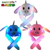 Manufacturer customizes the same animal cartoon hat with LED lamp hat soft and cotton cute hat