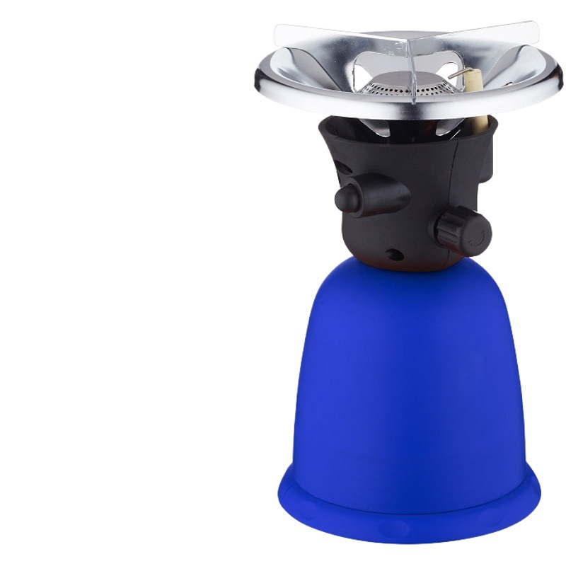 Montañismo transfronterizo al aire libre a prueba de viento estufa de camping estufa de gas estufa de picnic con encendido estufa de picnic dividida