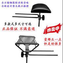 理发店洗头床配件发廊泰式洗头床枕头支架不锈钢胶丝防异味