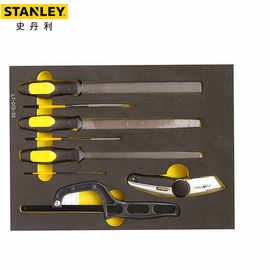 STANLEY/史丹利 8件套切割修整工具托钢锉割刀锯弓套装 LT-015-23