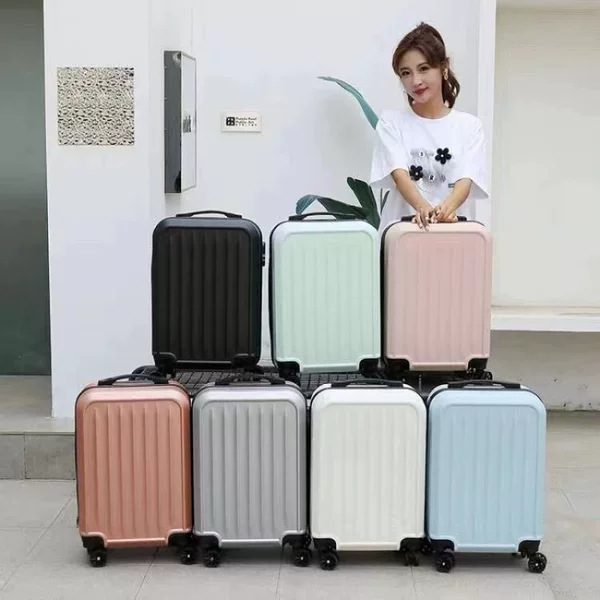 New 20inch Adult Luggage Suitcase with Large Capacity, Combination Lock, Trolley Case, Universal Wheels, Carry-On Suitcase, Travel Suitcase Wholesale