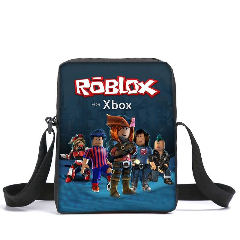 Сумка-планшет Roblox, аксессуар к игре, для учащихся начальных и средних классов, мультяшная унисекс рюкзак-сумка