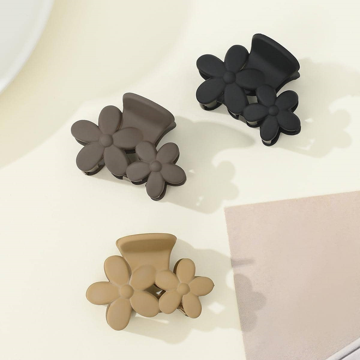 3-piezas pequeño tamaño clip helado mate niña niños mini lindo color horquilla roto pelo tiburón clip transfronterizo