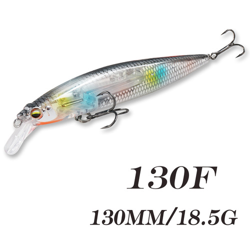Bait wholesale lures floating minnow flash plate crazy scales 13cn/18.5g upper water area bionic fake lure floating
