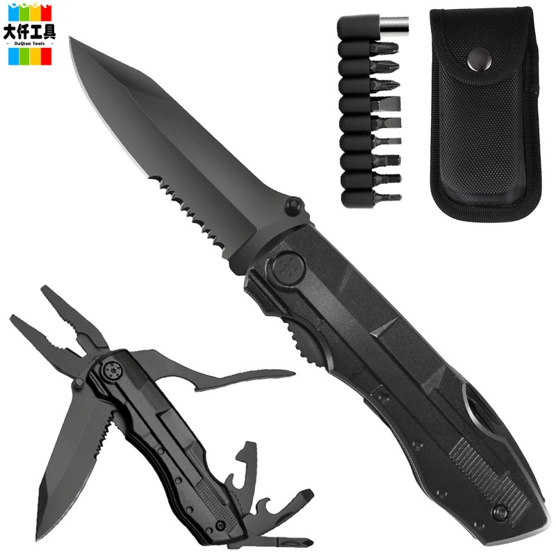 Многофункциональный нож и плоскогубцы для активного отдыха, складной нож и плоскогубцы для кемпинга, высококачественные инструменты, популярный товар на Amazon
