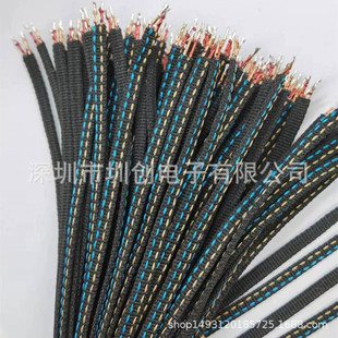 2 core braided flat wire heating connecting wire