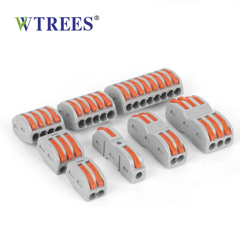 Wanglin Cross-border PCT-212 Quick Connection Terminal 222-412 Press Type Parallel Conductor Connection Terminal