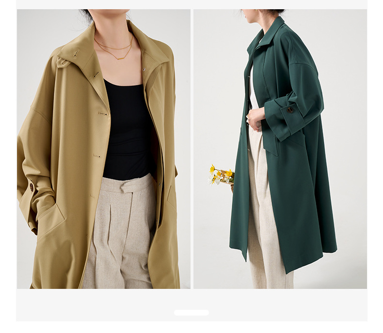 え】TODAYFUL Standcollar Trench Coat36 TODAYFUL
