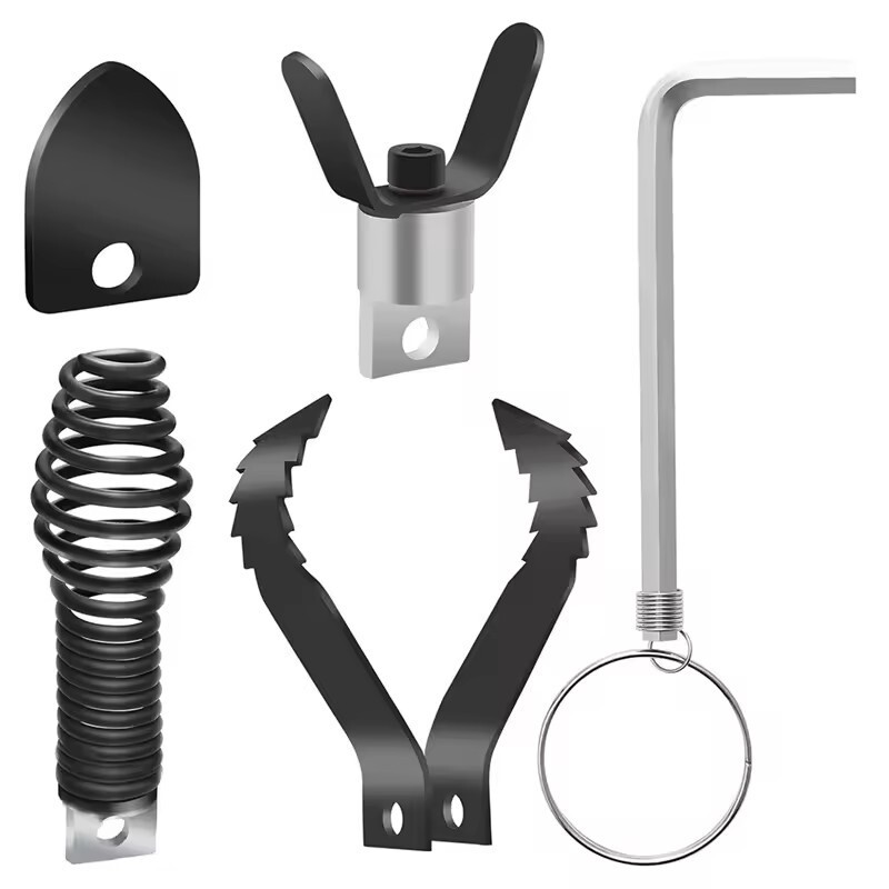 Drain Cleaner Combination Cutter Head Set Electric Pipe Dredging Machine Connector Drain Cleaner Combination Cutter Head