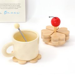 垫餐桌家用杯垫餐垫菜垫四叶草形耐高温砂锅垫隔热防烫垫防烫桌垫