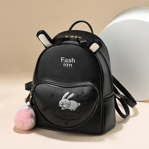 One-piece drop-shipping women's backpack  autumn and winter Korean version trendy new versatile women's bag ladies bag large capacity large backpack