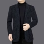 秋冬男士爸爸单肩西服