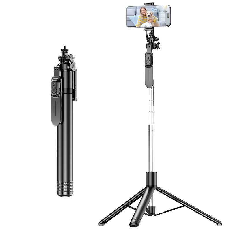 C07【black- 2.01m】stainless steel rod + balance handle + 1