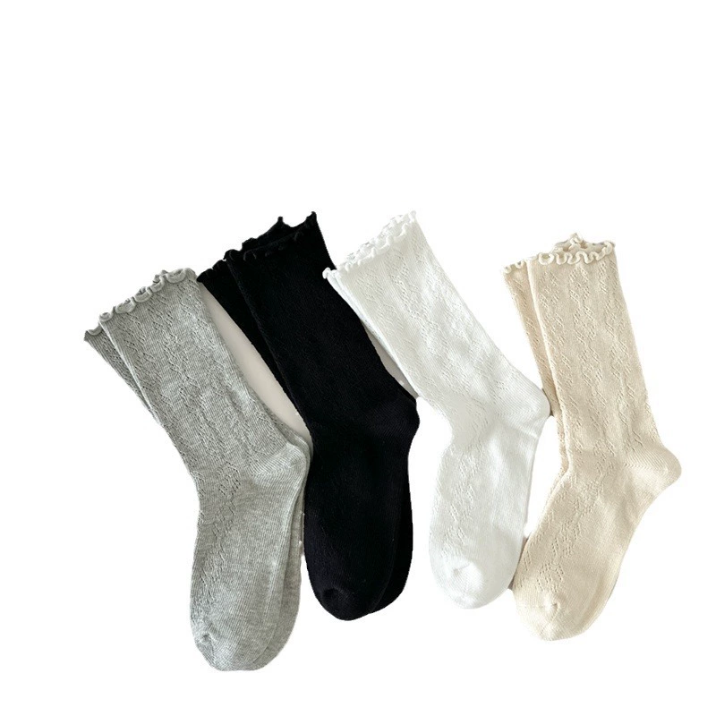 Summer Japanese breathable socks, mid-length