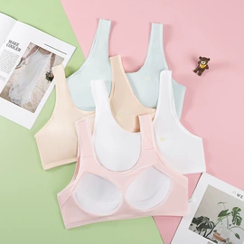 少女文胸;裹胸、抹胸;无钢圈文胸