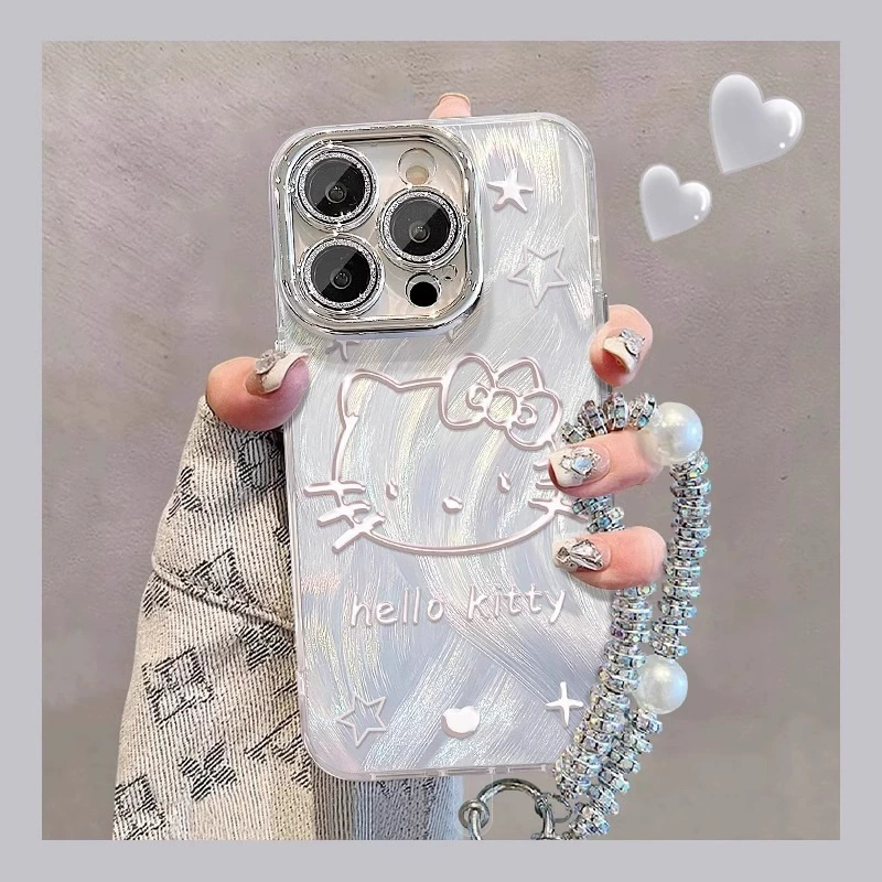 Apple, hello kitty, совместимый iPhone 15, чехол для телефона, 15promax, iphone, 14plus