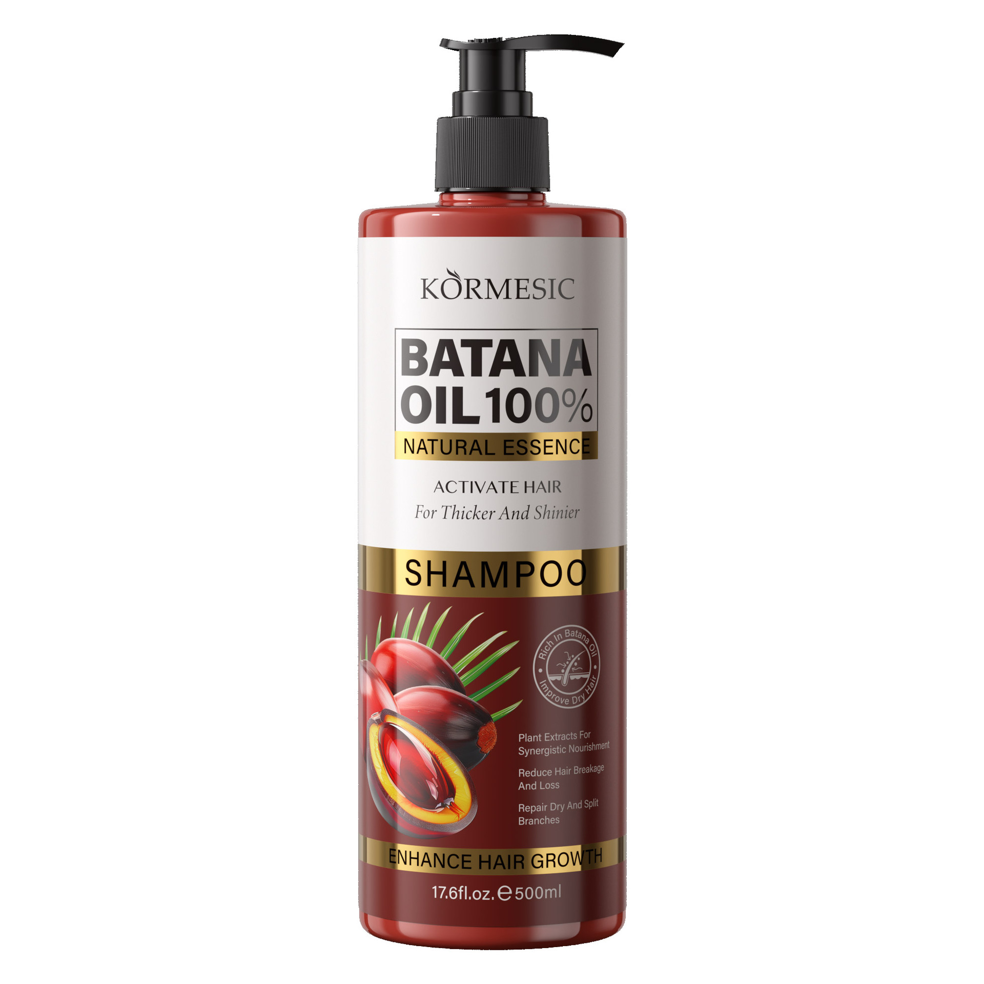 Transfronterizo KORMESIC Batana champú máscara para el cabello máscara para la limpieza de la cabeza comercio exterior al por mayor spot image 10