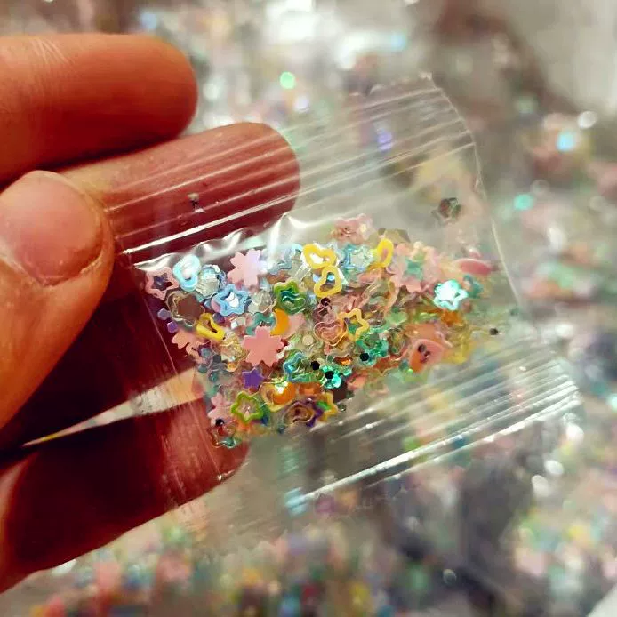 В мешках блестки мягкий гончарный Материал Упаковка нано-клей блестки фруктовые Чипсы конфеты зерно кремовая глина различные костюмы